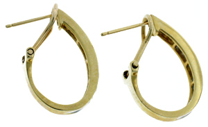 Gabriel & Co. 14k Yellow Gold Contemporary Diamond Stud Earrings