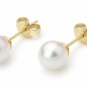 Brock’s Jewelers Legacy Pearl Stud Earrings – Solid Nacre Freshwater (FWP2)