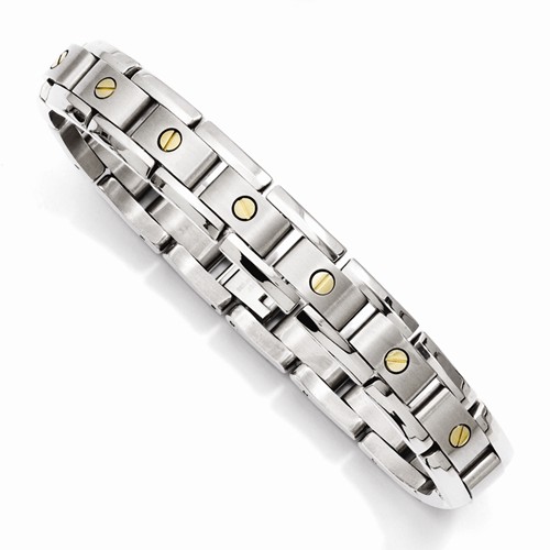 Titanium Custom Engraved Medical Alert Bracelets for Men