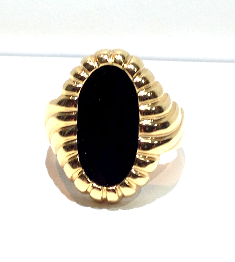 Black Stone Ring – Shop Simpli
