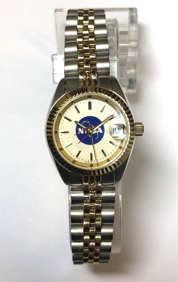 Ladies high quality NASA watch with jeweled swiss quartz  