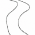 14 karat white gold 2.2mm 22" Franco chain (WCH33)
